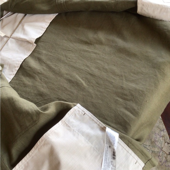 Mango Men’s sustainable Linen button down M - Picture 8 of 8